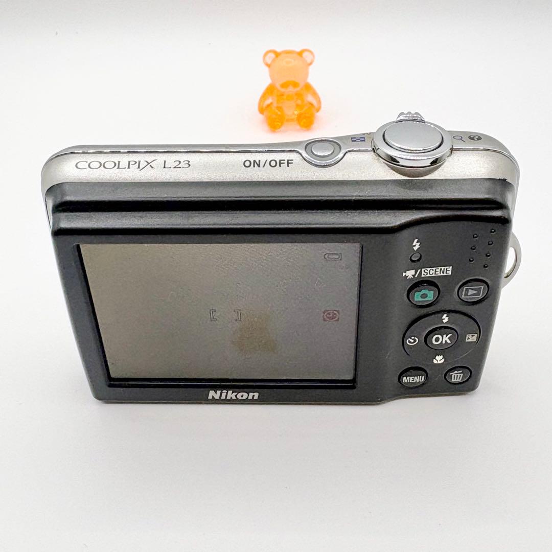 【動作品】Nikon COOLPIX L23 単三電池 5倍ズーム コンデジ