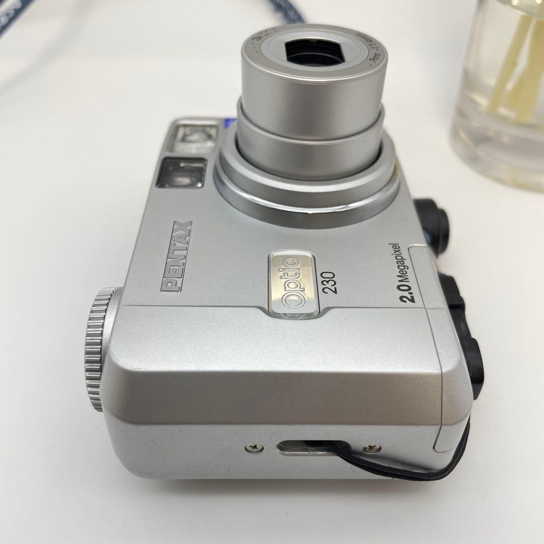 美品✨PENTAX Optio 230✨動作確認済 スマホ転送OK 単三電池