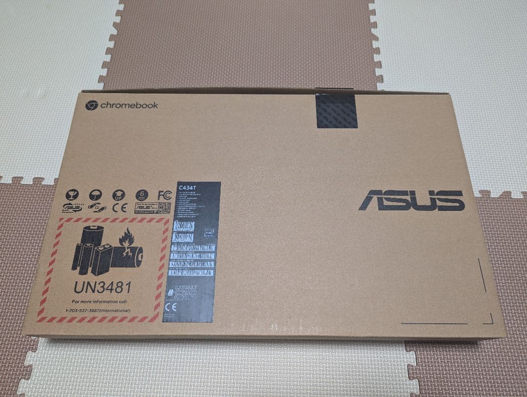 【電池不良等】ASUS Chromebook C434TA-AI0115