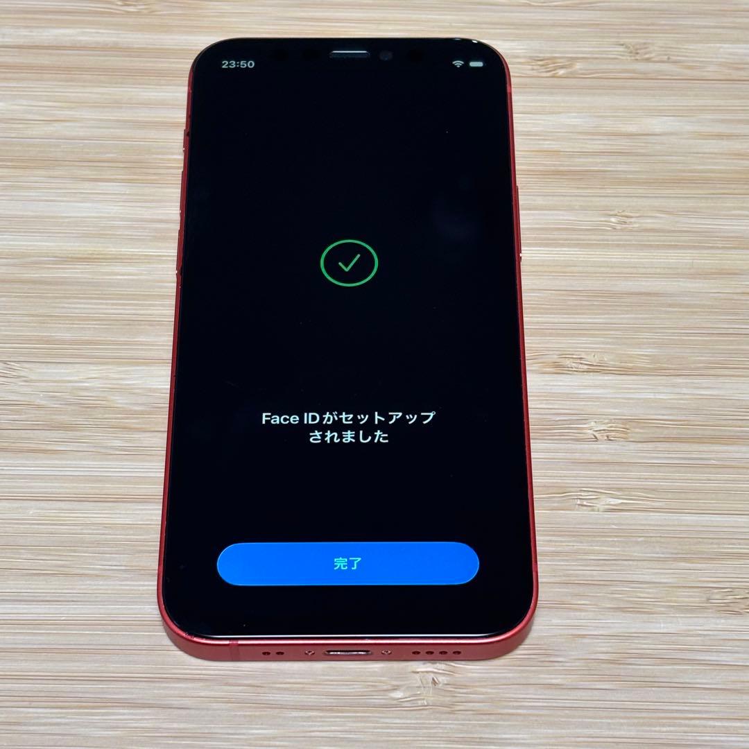 【美品】iPhone 12 mini 64GB レッド　新品バッテリー　本体