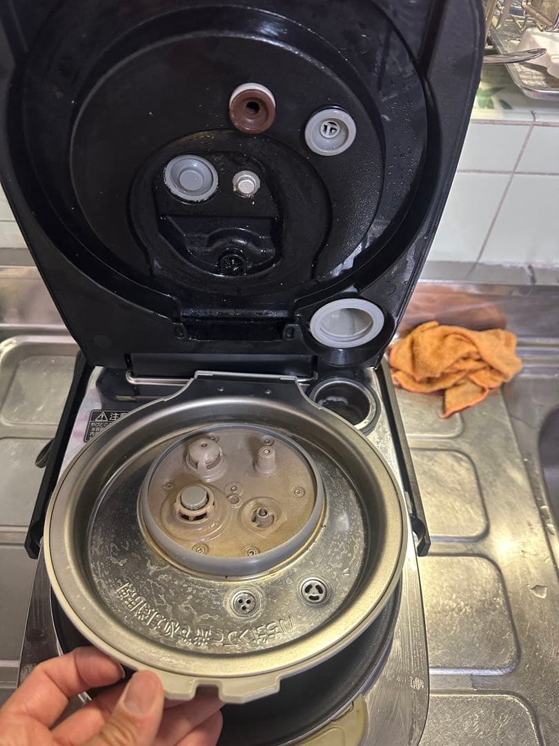 Panasonic SR-VSX108 IH炊飯器 黒 1.0L