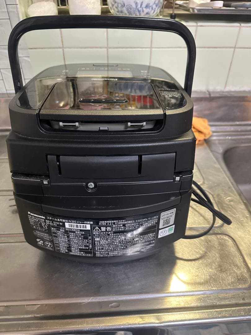 Panasonic SR-VSX108 IH炊飯器 黒 1.0L