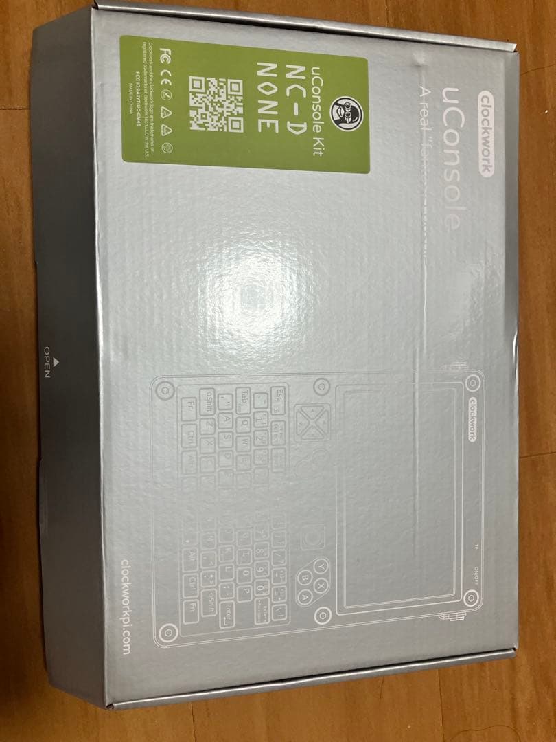 ClockworkPi uConsole 黒 カスタムパーツ付き