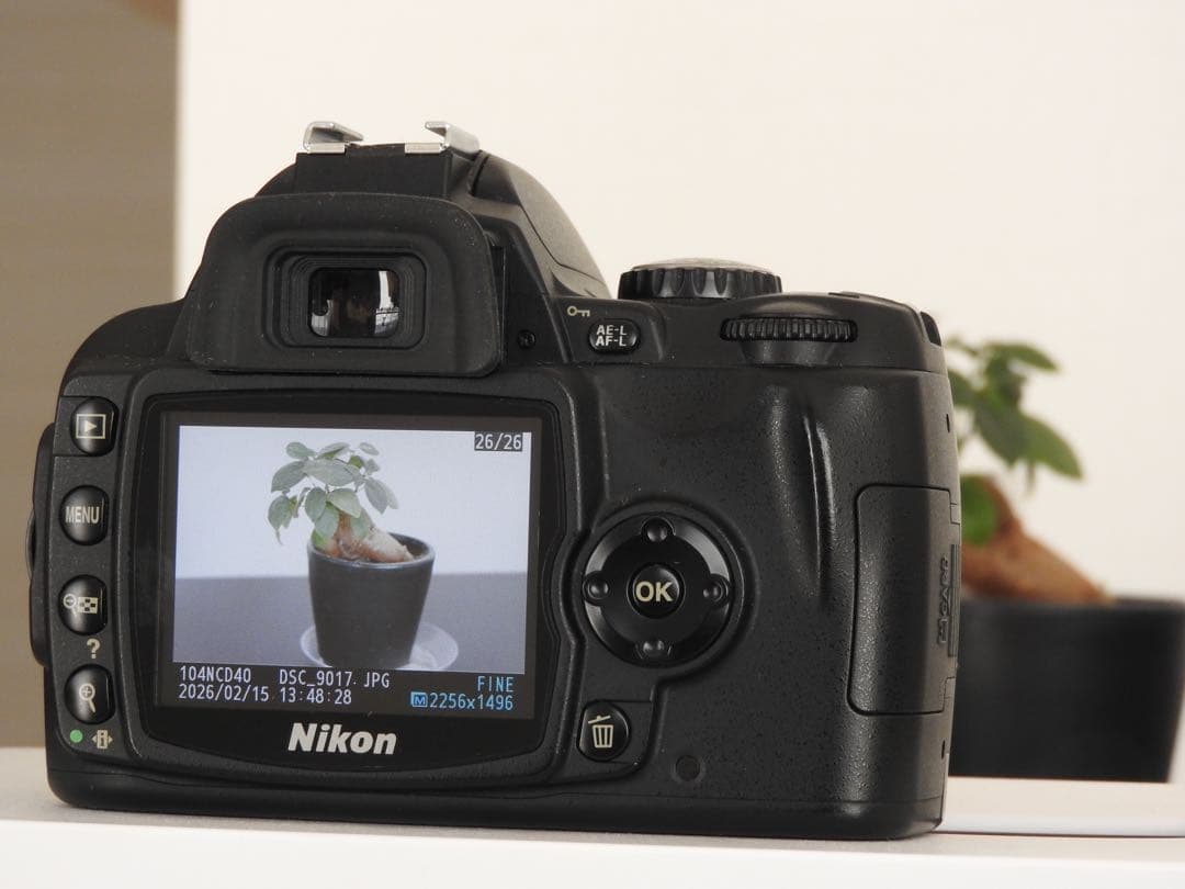 Nikon D40 50mm f1.4 単焦点オールドレンズセット 動作確認済み