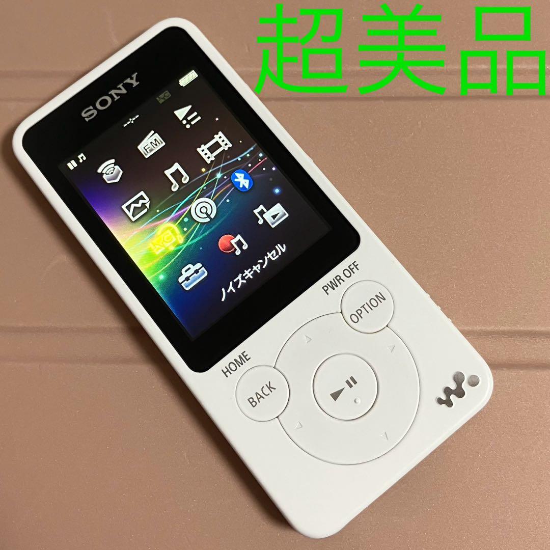 【超美品　バッテリー良好】ソニー ウォークマン　NW-S14 8GB しろ