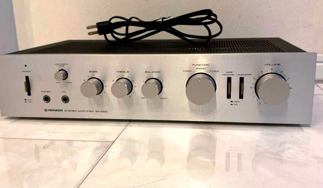 PIONEER プリメインアンプ SA-4100 パイオニア 動作品