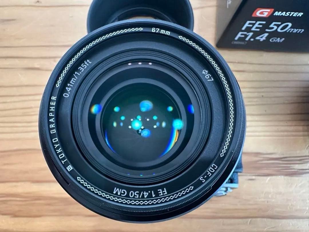 【美品】CDF-Sフィルター付き SONY FE 50mm F1.4 GM