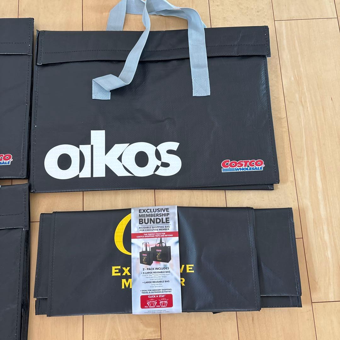 コストコ×オイコス　エコバッグ　エグゼクティブバッグ　セット　新品未使用