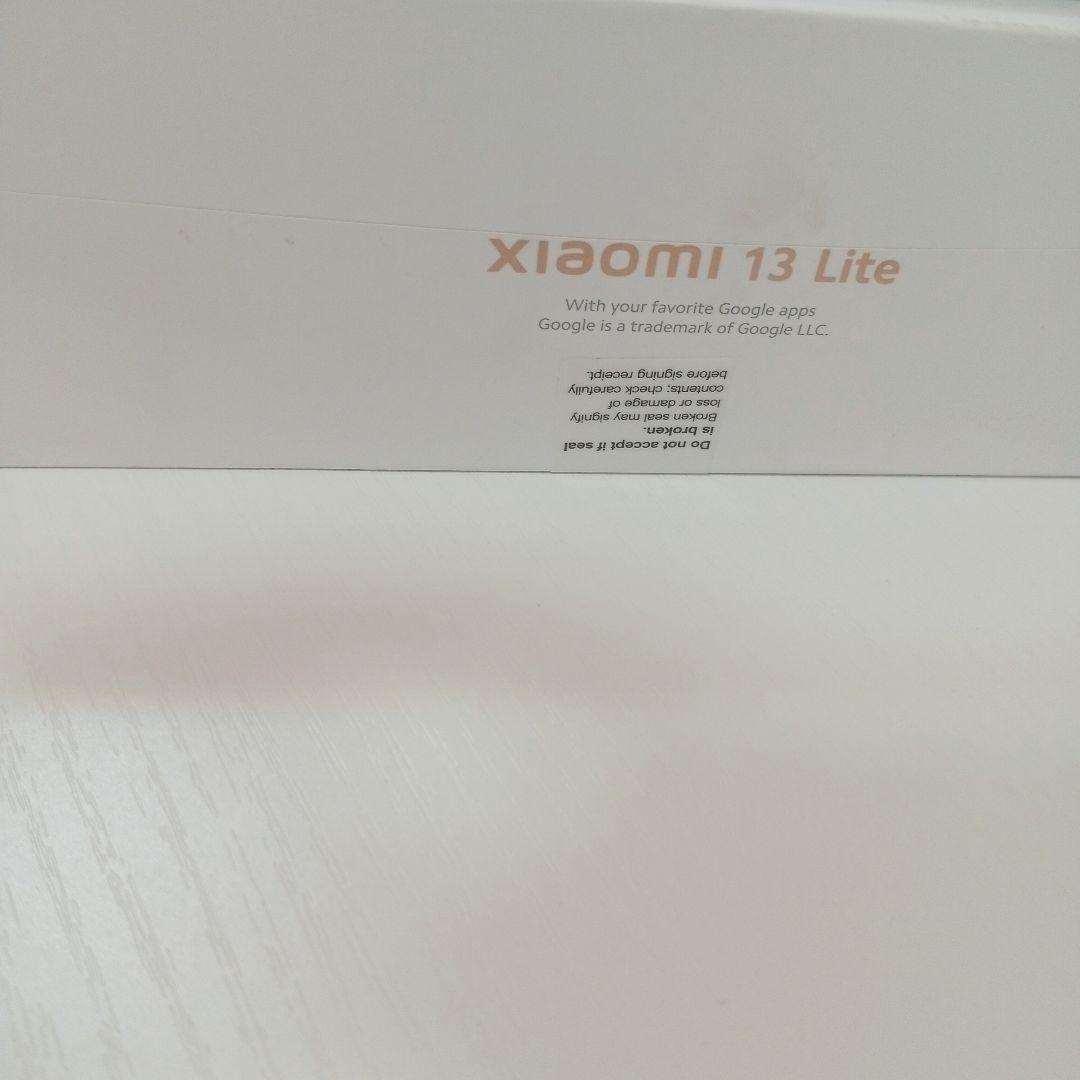 xiaomi 13lite RAM 8GB ROM 256GB ピンク