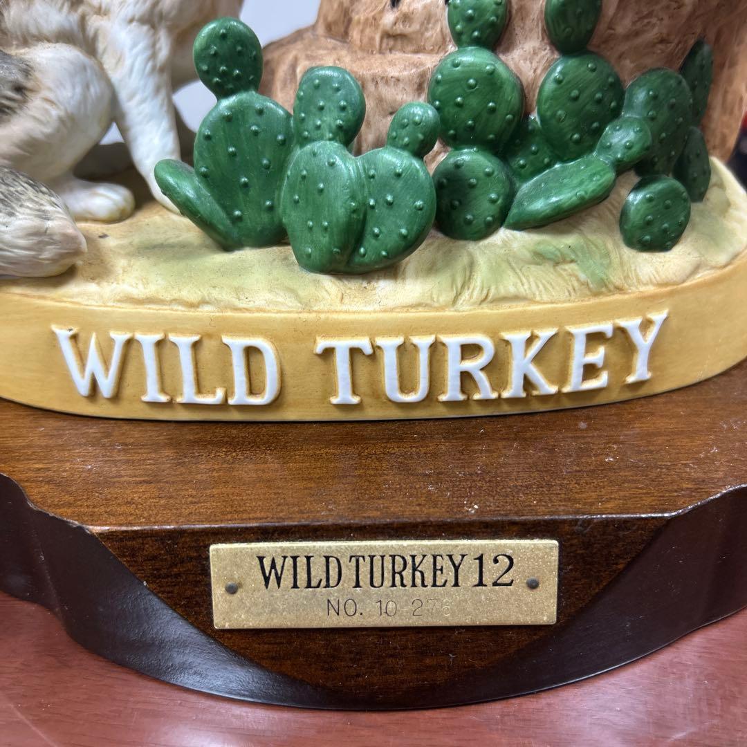 Wild Turkey 12年 ワイルドターキー　セラミックボトル　陶器ボトル