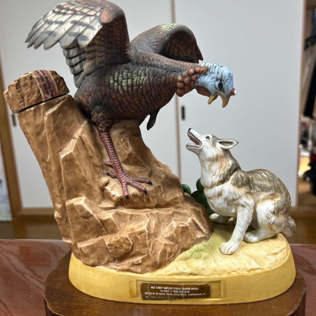 Wild Turkey 12年 ワイルドターキー　セラミックボトル　陶器ボトル