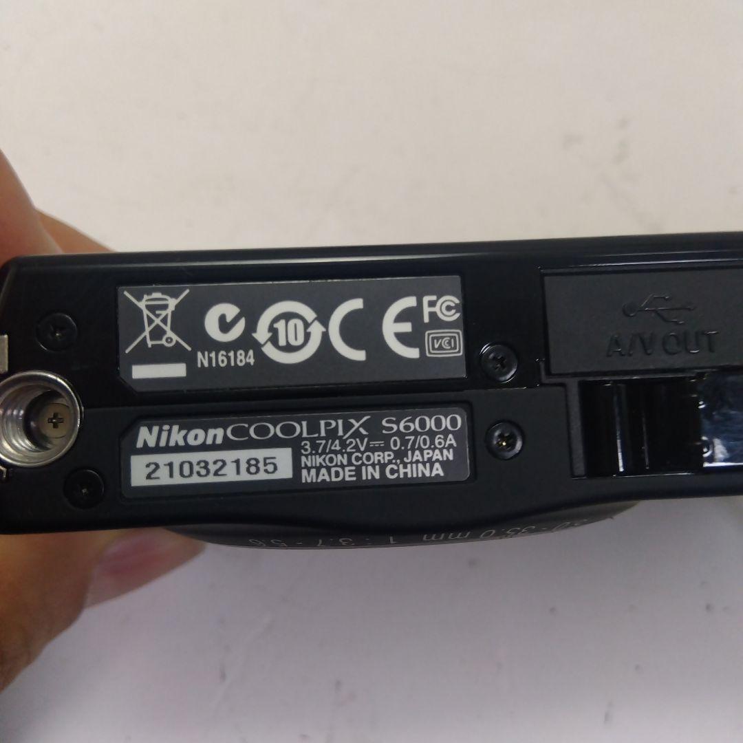 動作品　Nikon coolpix S6000 コンパクトデジタルカメラ