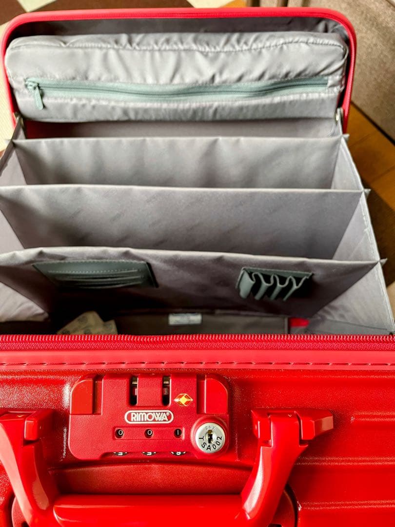 【最終値下げ】RIMOWA サルサ ビジネストローリー 2輪 23L レッド