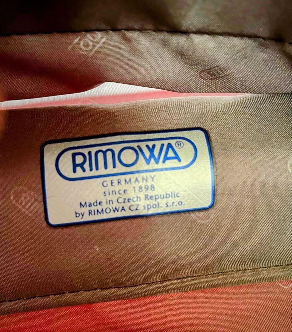 【最終値下げ】RIMOWA サルサ ビジネストローリー 2輪 23L レッド