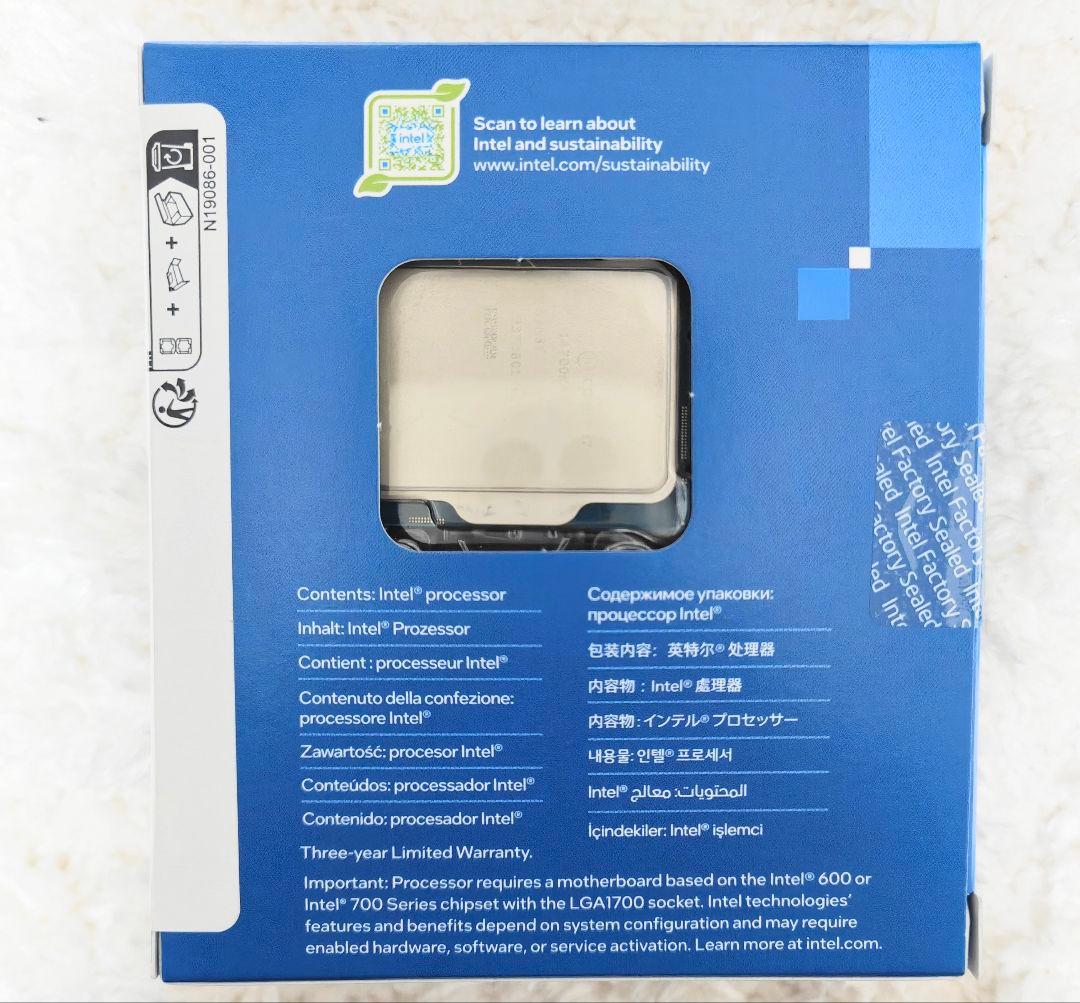 Intel Core i7 14700KF LGA1700 納品書あり