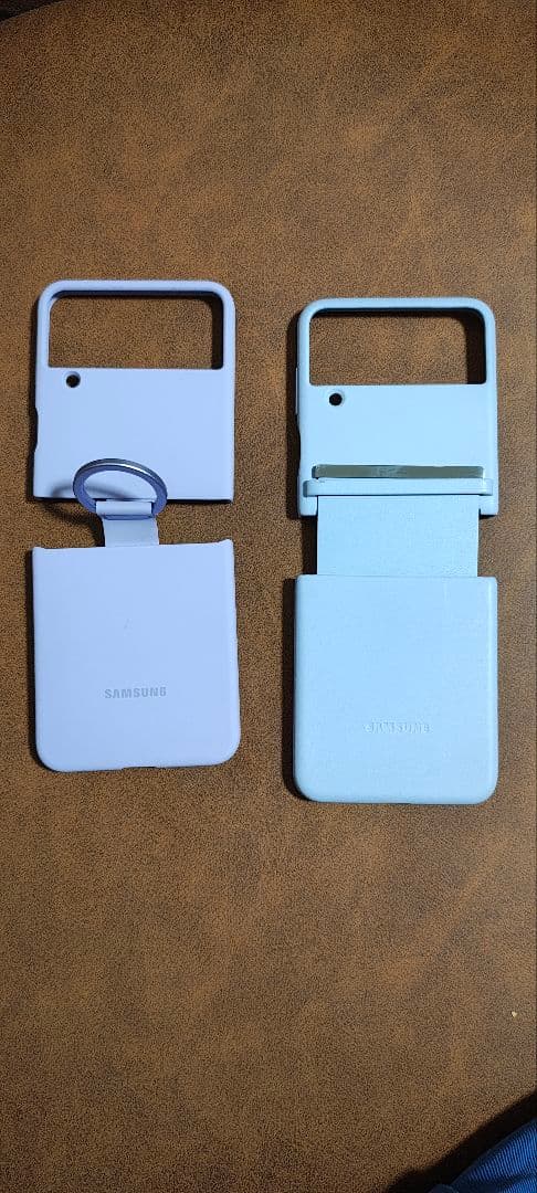 【美品】Galaxy ZFlip4au版SCG17純正ケース2種付 SIMフリー