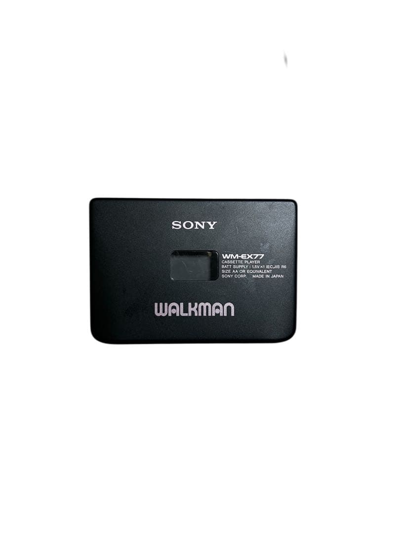 SONY WM-EX77 カセットプレーヤー