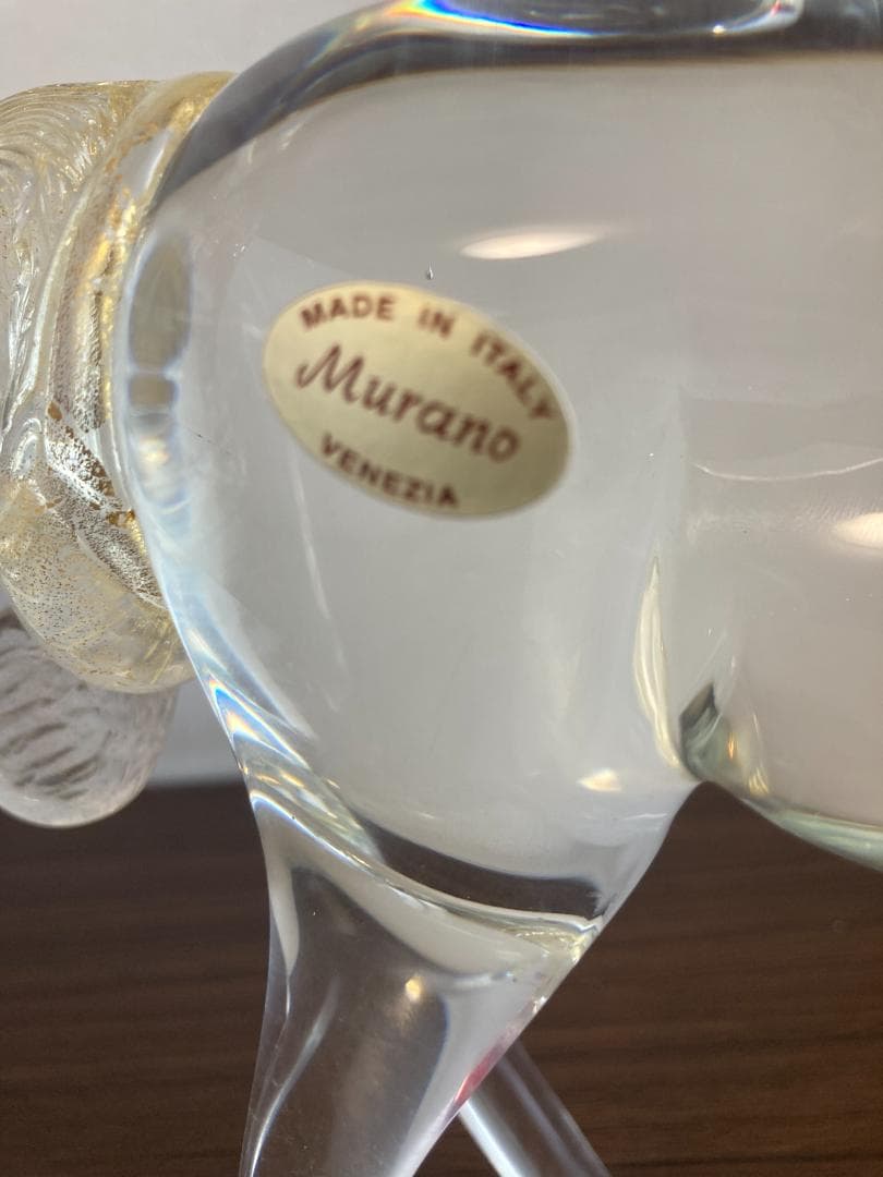 Murano Glass ムラーノガラス ベネチア　馬　置物
