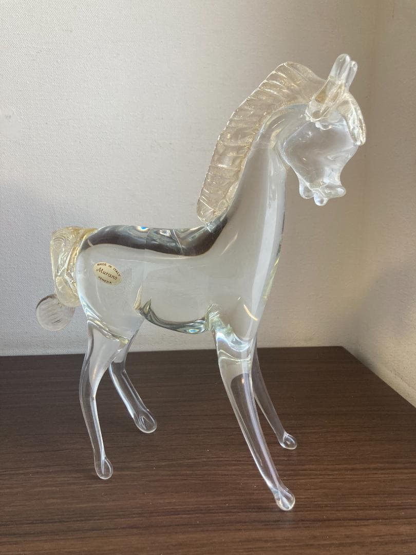 Murano Glass ムラーノガラス ベネチア　馬　置物