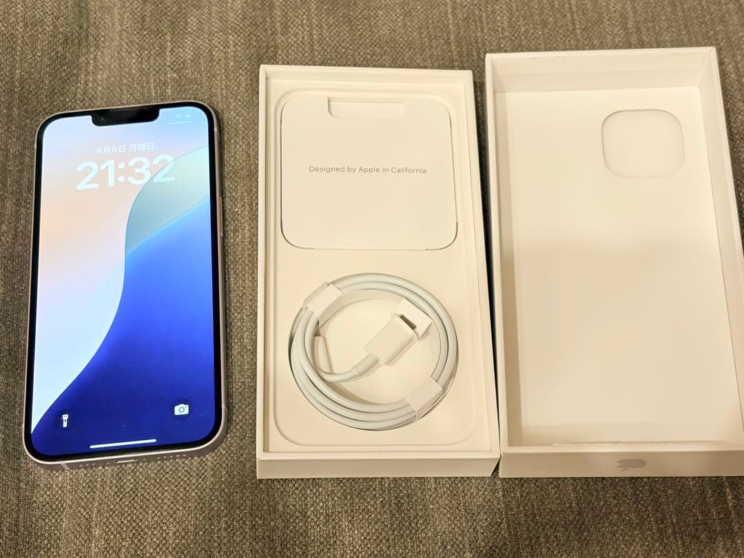 【美品】iPhone14 128gb パープル