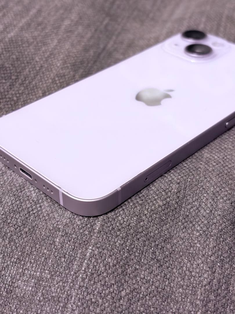 【美品】iPhone14 128gb パープル