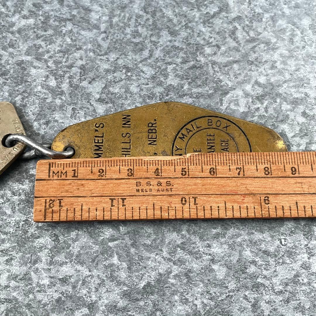 アメリカ製USA Vintage ネブラスカ州 モーテル ホテルキー No249