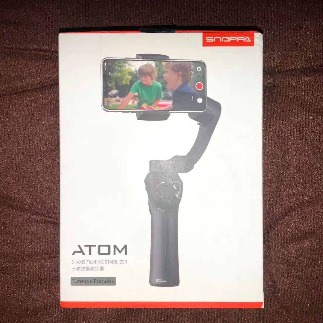 SNOPPA ATOM ブラック(黒) 3軸ジンバル カメラスタビライザー