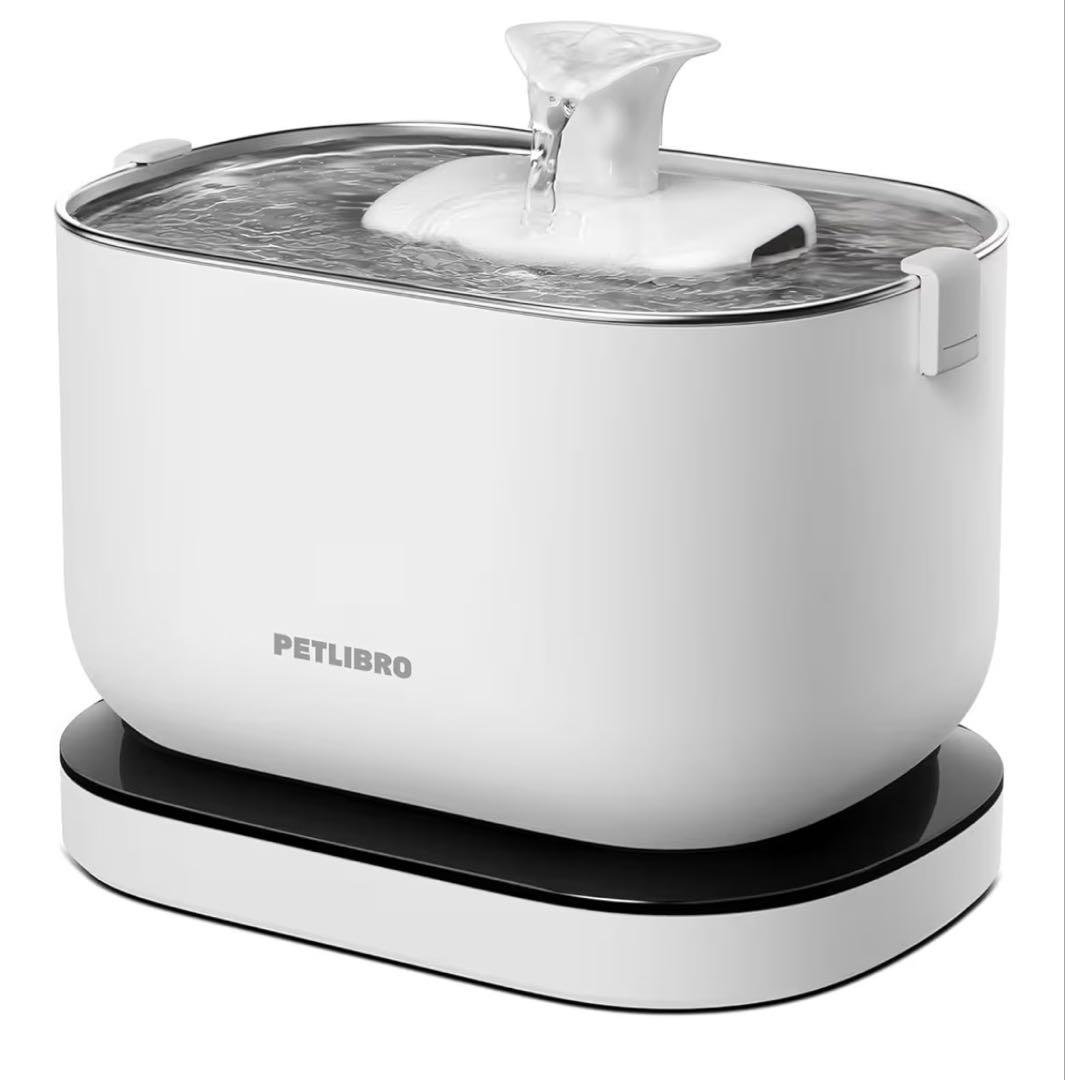 ★新品激安★PETLIBRO コードレス 自動給水器 ホワイト