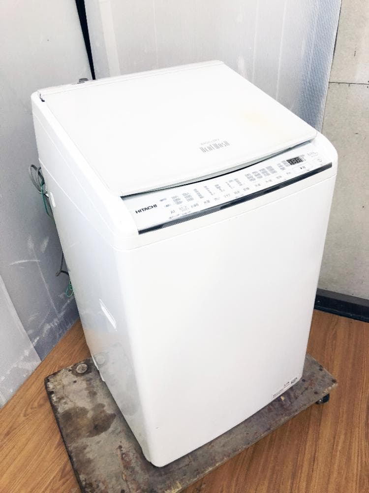 ★分解洗浄済！2021年製★日立 8㎏ 洗濯乾燥機【BW-DV80G】GE3S