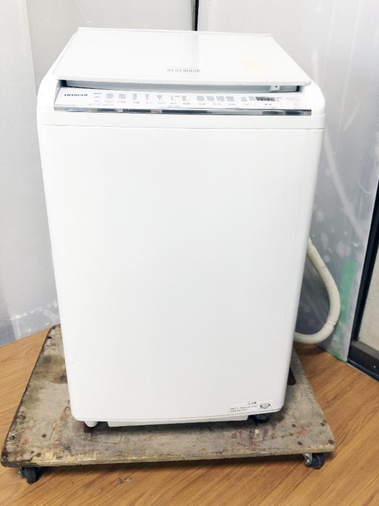 ★分解洗浄済！2021年製★日立 8㎏ 洗濯乾燥機【BW-DV80G】GE3S