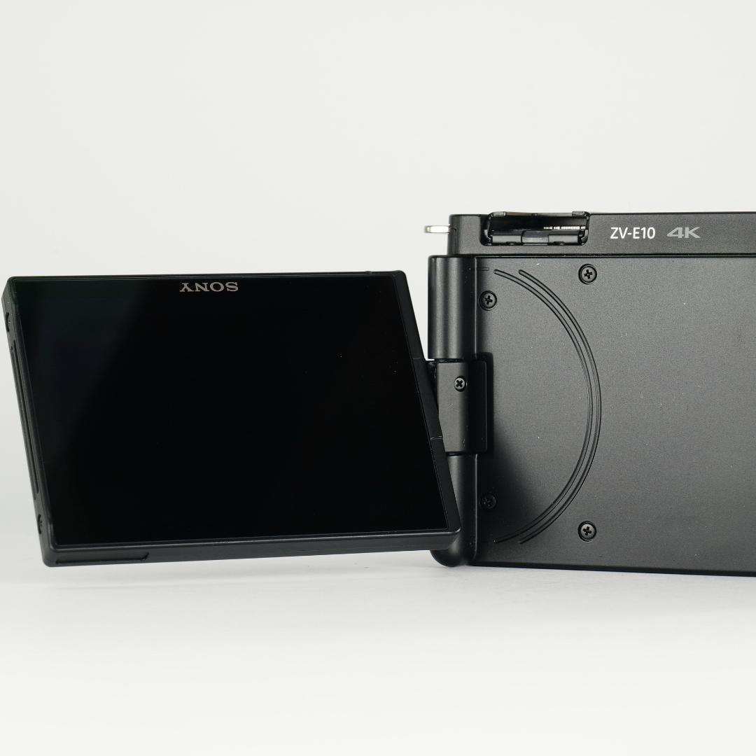 SONY ZV-E10 レンズキット 新品級 α6400よりこっち 4K撮影
