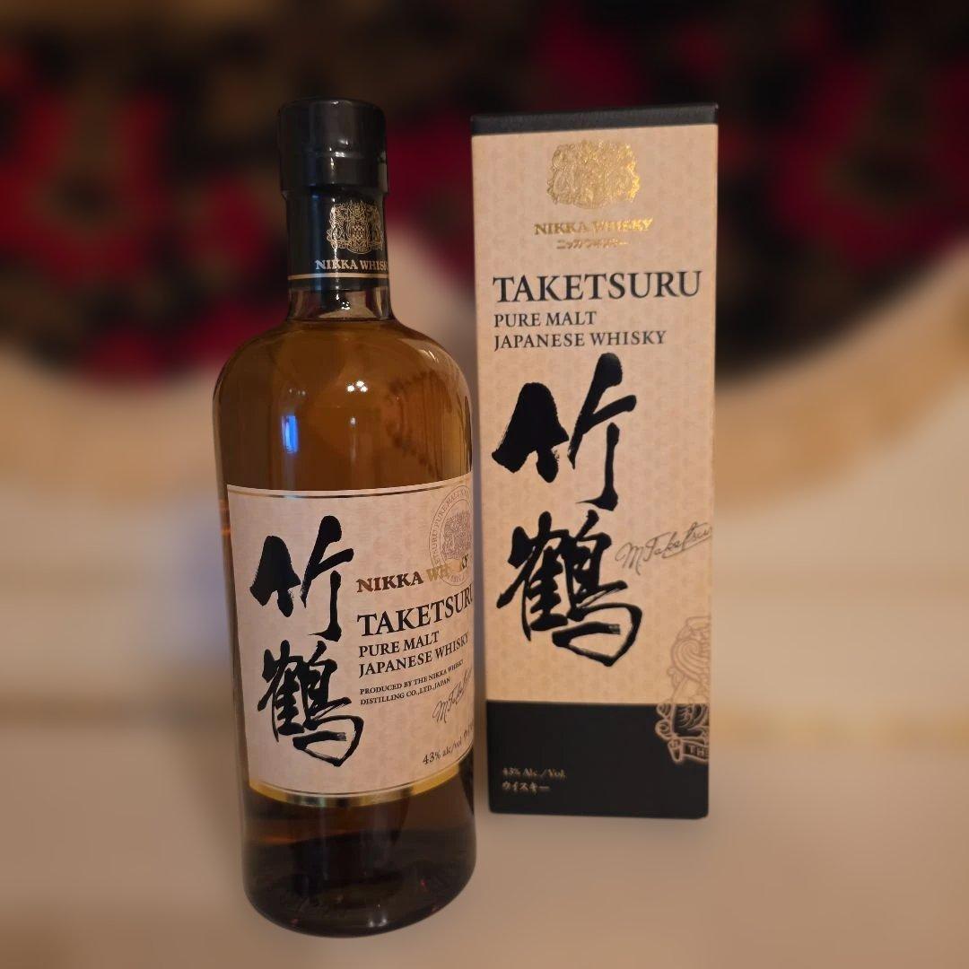 (入手困難) [ NIKKA ] 竹鶴 ピュアモルトウイスキー< 新品商品> !
