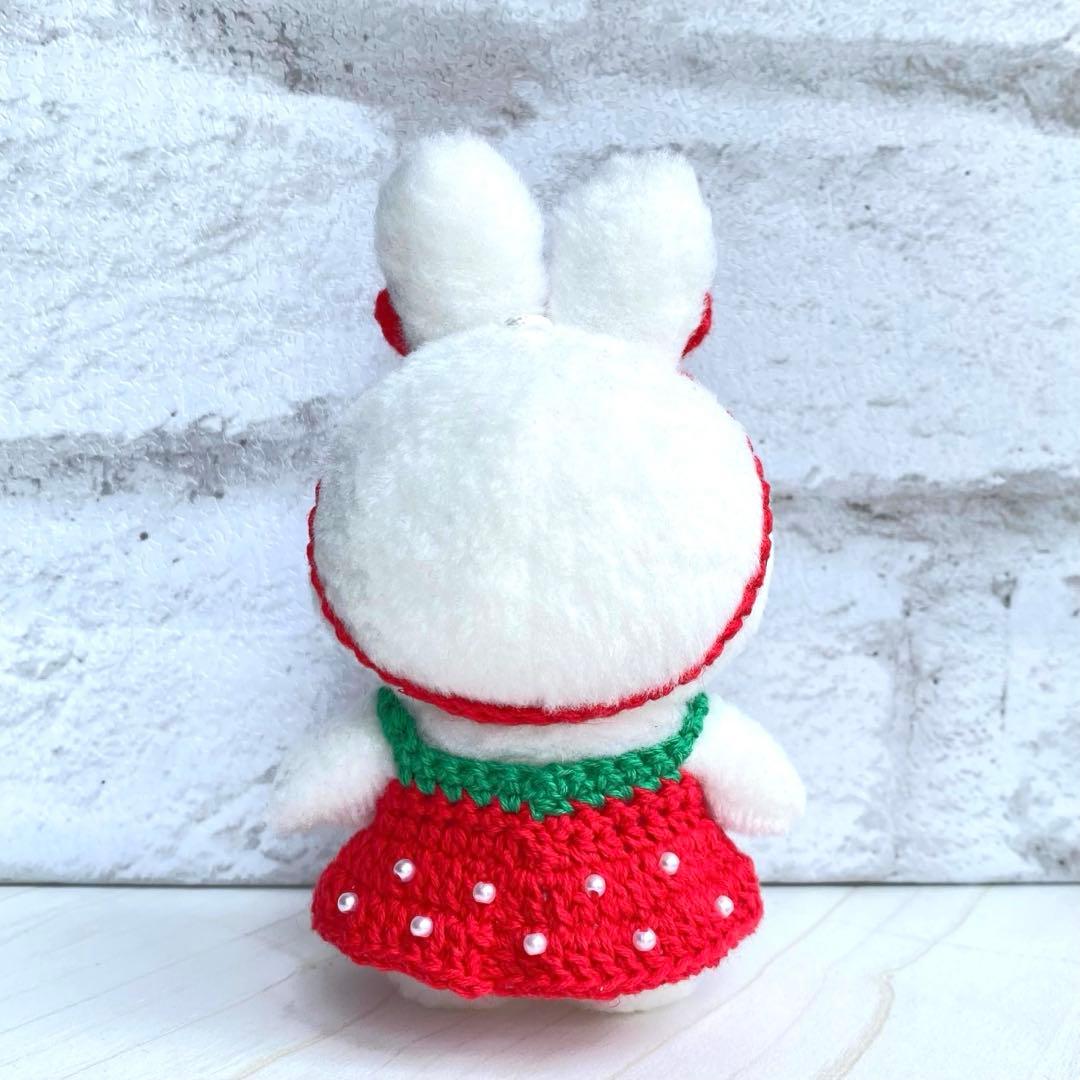 SKZOO 10cm ぬい服 いちごワンピース＋リボンセット