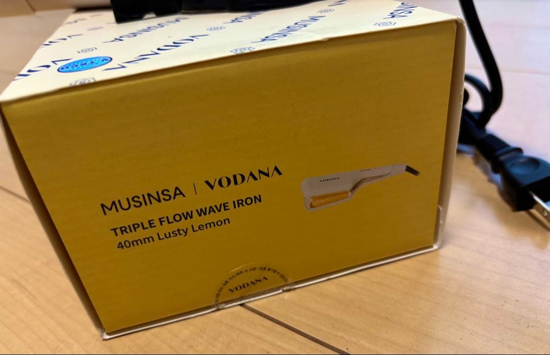 【VODANA/ボダナ】 トリプルウェーブアイロン (波巻きアイ ロン)40mm