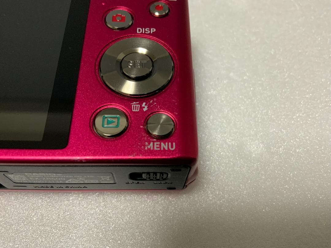CASIO EXILIM EX-ZR500 レッド