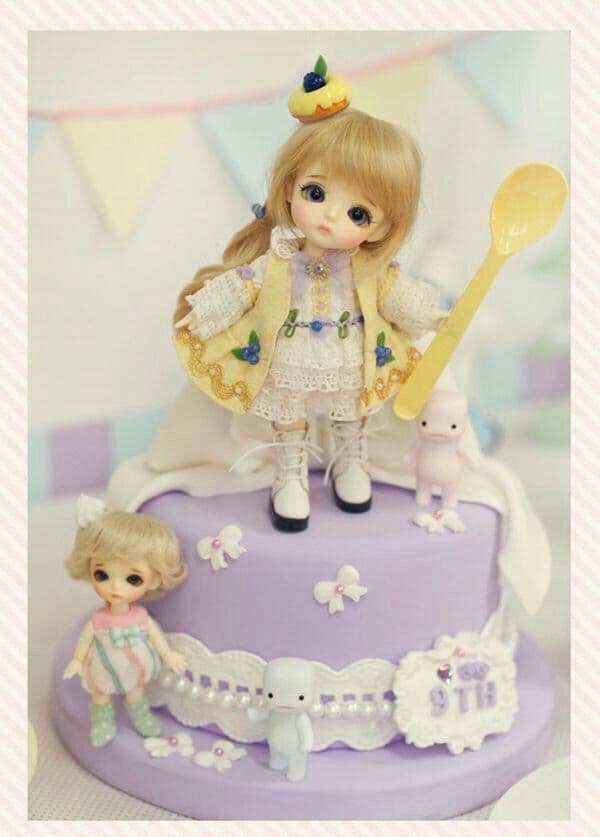 bjd ドール本体＋フルセット1/8サイズ 16cm lay1