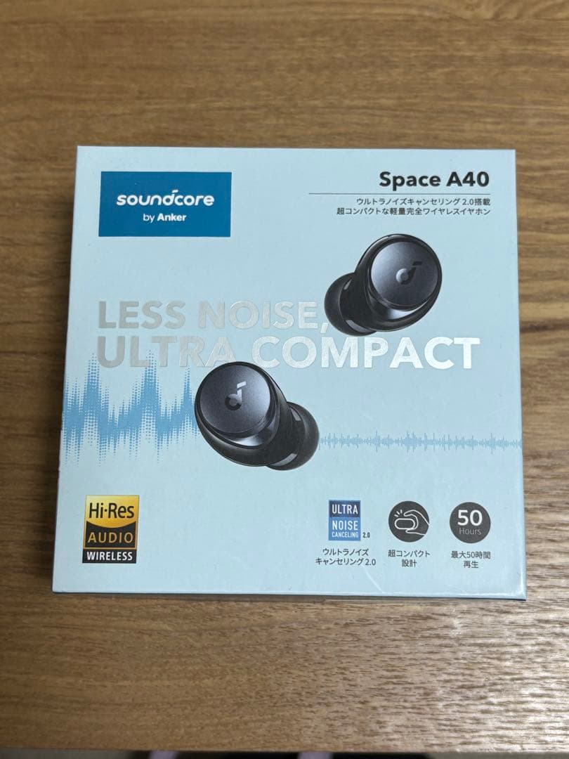 soundcore Space A40 イヤフォン（Anker）