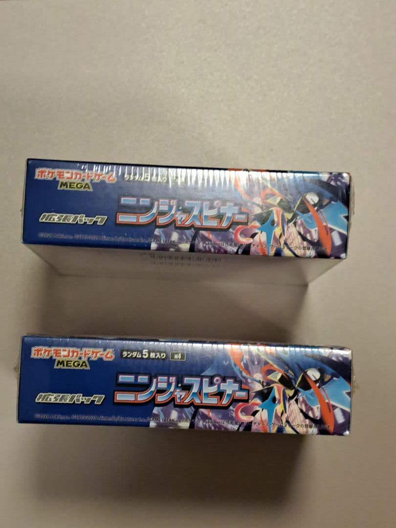 ポケモンカードニンジャスピナー シュリンク付き２ボックス