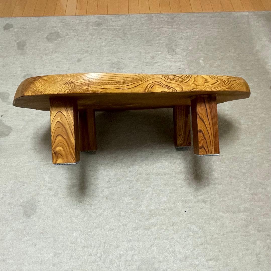一枚板　座卓　無垢材　天然木　和家具 センターテーブルにも　90弱×70弱