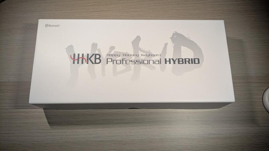 【美品】HHKB HYBRID TYPE-S 雪 英語配列 無刻印 カバー付き