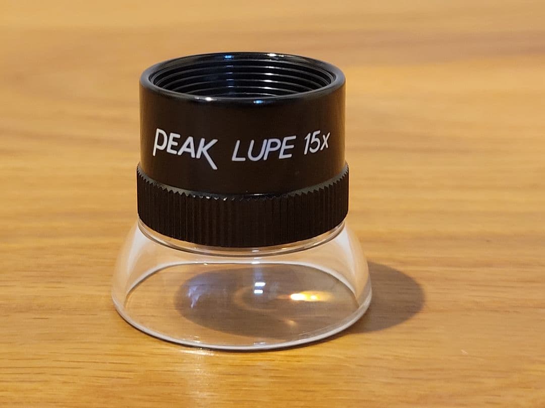 peak lupe 15× ピーク ルーペ 15倍 生産終了品 万年筆 ペン先