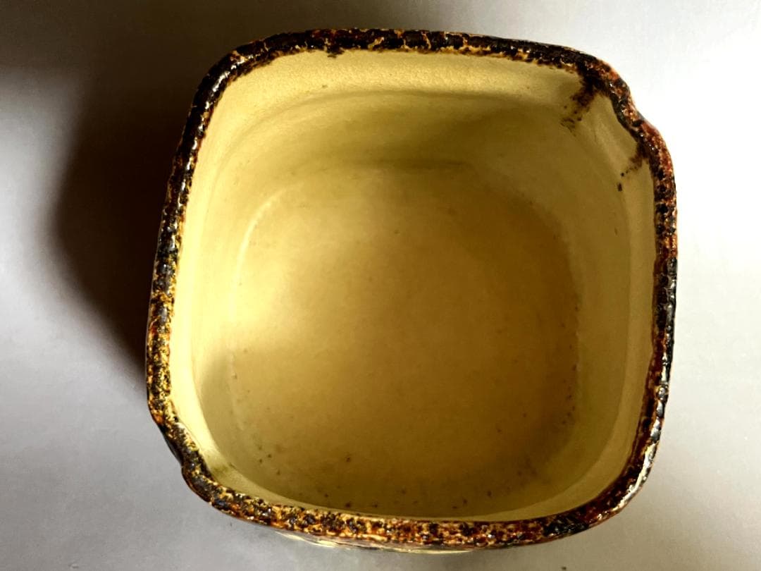 火入れ■和楽 幾何学模様 線文 火器 灰器 お茶道具 古美術 時代物 骨董品■