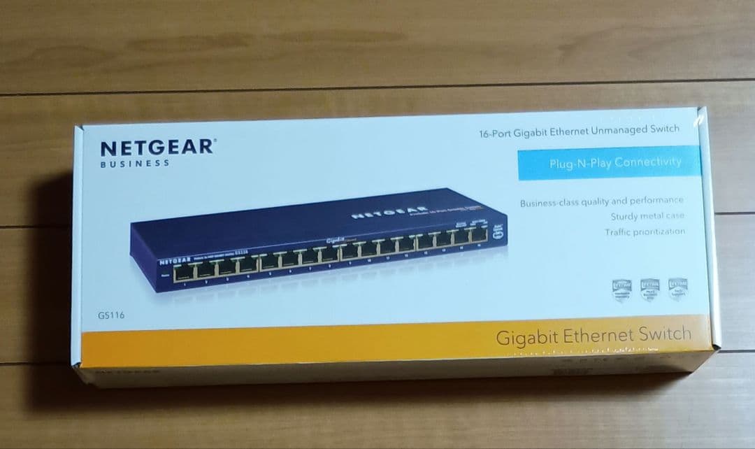 NETGEAR GS116 16ポートハブ