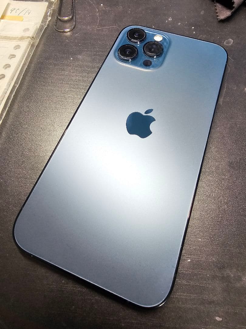 iPhone 12 Pro Max パシフィックブルー128GB 箱付き