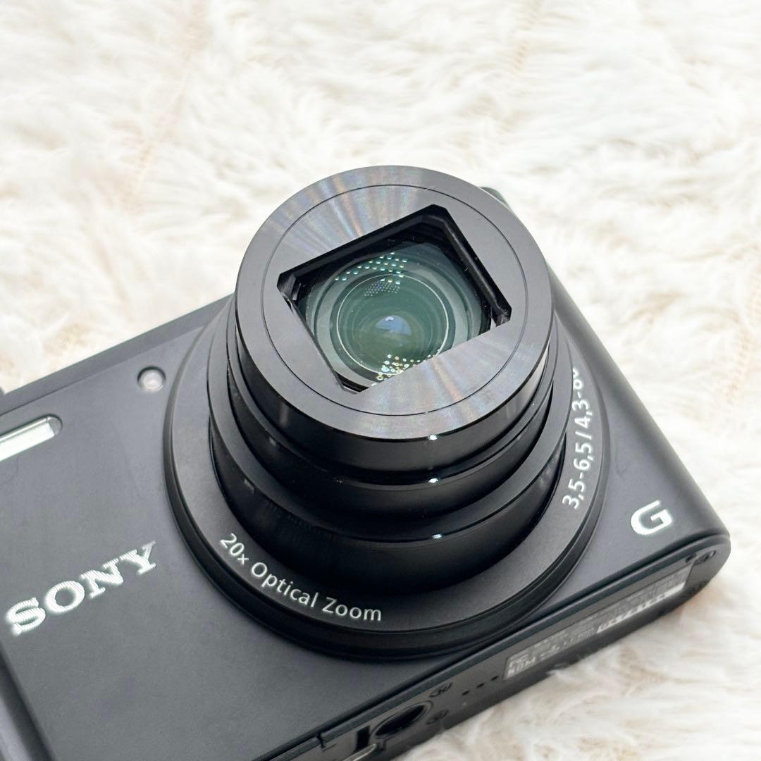 極美品・動作良好✨ Sony Cyber-Shot DSC-WX350 ブラック