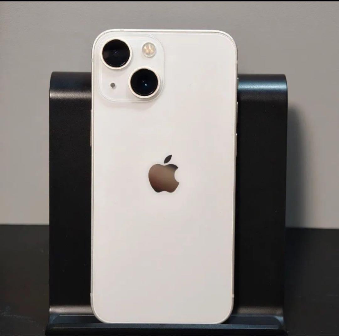 iPhone 13 mini 128GB スターライト 最大容量 100%
