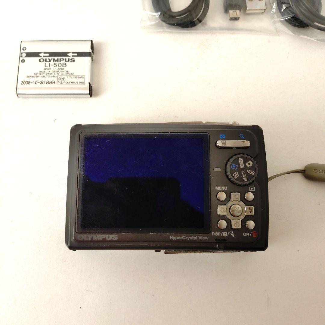 OLYMPUS μ Tough-6000 ブルー オリンパス　コンパクトデジカメ