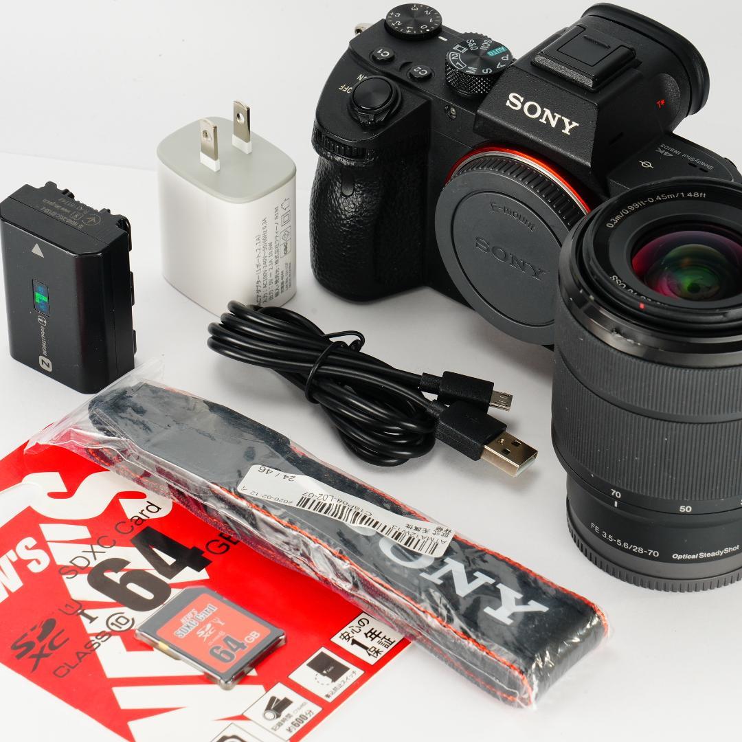 【完全セット】α7III美品！SONY ミラーレス一眼 すぐ撮影可能 112