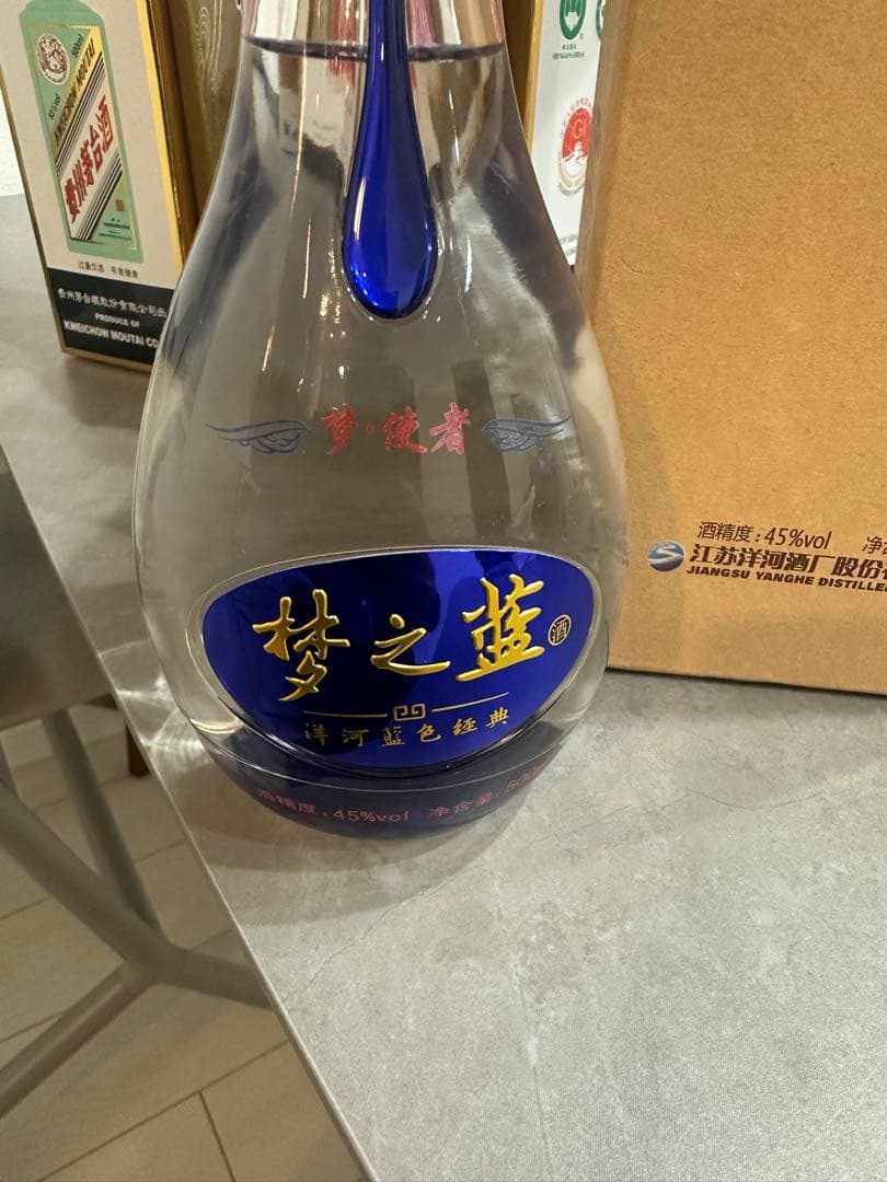 梦之藍500ml 45% 中国酒　夢之藍　白酒