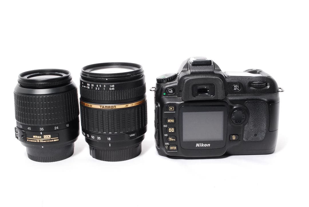◆ショット数少なめ◆Nikon D50◆一眼レフカメラ◆カメラバッグ＆ポーチ付き